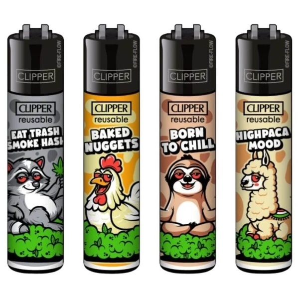 Zapalovač Stoned Animals (Clipper)
