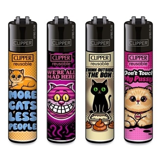 Zapalovač Catz (Clipper)