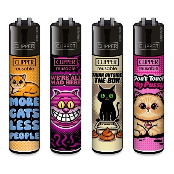 Zapalovač Catz (Clipper)