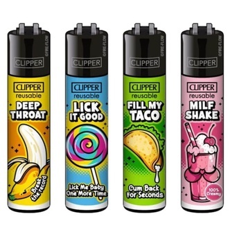 Zapalovač Porn Slogan (Clipper)