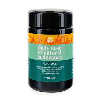 Kapsle s houbou cordyceps (Foodsporen)