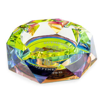 Skleněný popelník RAW