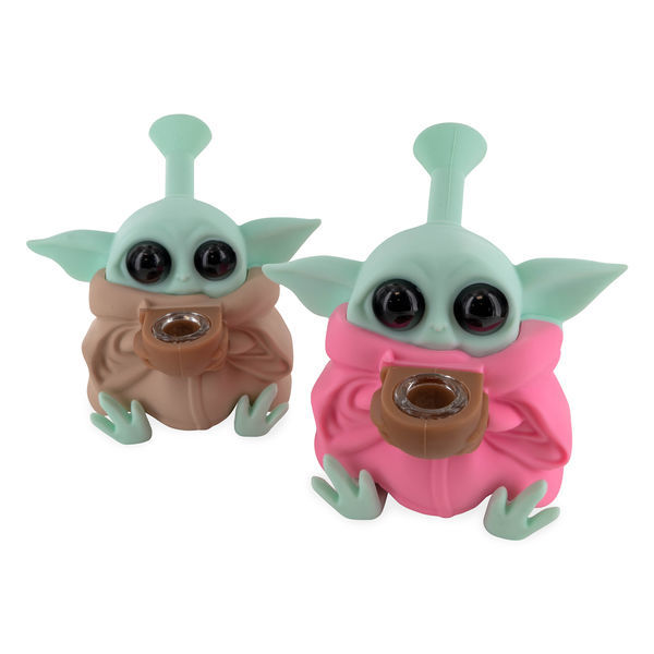 Mimozemský silikonový bong