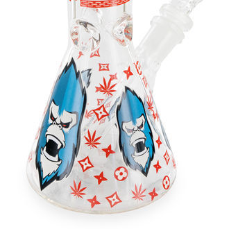 Svítící trojitě zesílený bong Gorilla do tmy