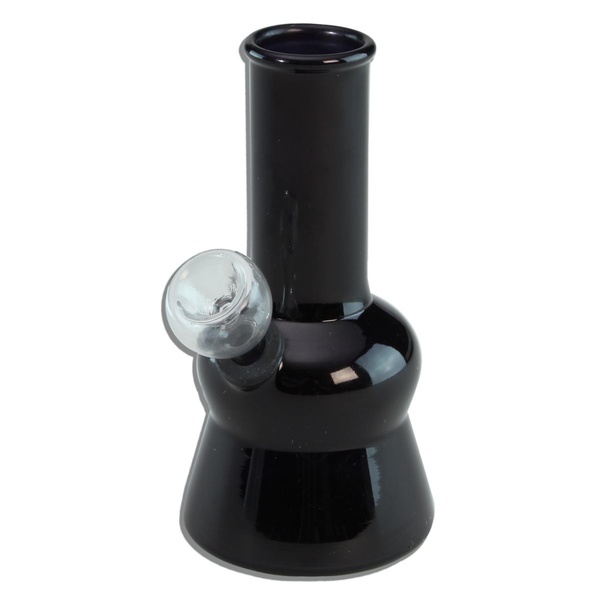 Mini průhledný skleněný bong