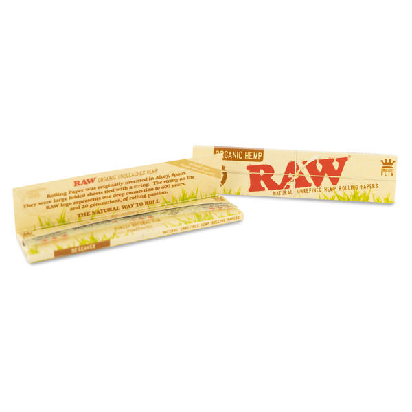 RAW Konopné papírky King Size Slim