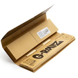 G-Rollz nebělené extra tenké cigaretové papírky + filtry