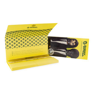 G-Rollz nebělené bambusové papírky na balení + filtry