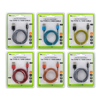 USB kabel (Micro & C) 1 m