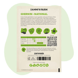 Semena okurky nakládačky „National“ (Cucumis sativus)