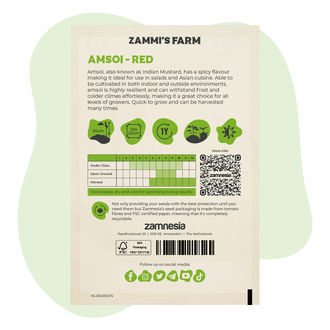 Amsoi Red (Brassica juncea var.rugosa) – semena