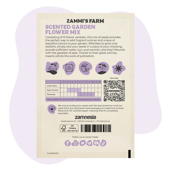 Voňavá směs květin pro zahradu