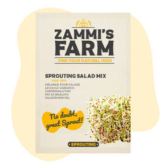 Směs semen na klíčení do salátů