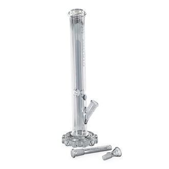 Skleněný ice bong Gear Metallic (Blaze Glass)