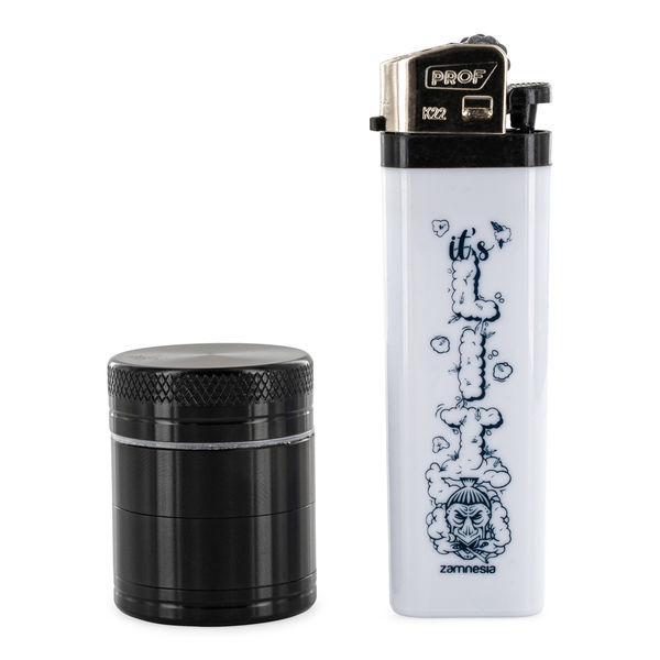 Hliníková mini drtička (Black Leaf)