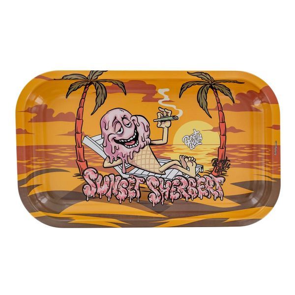 Dlouhý kovový balicí tácek (Best Buds)