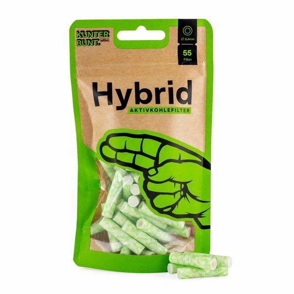 Supreme filtry „coloured“ – 55 ks v sáčku (Hybrid)