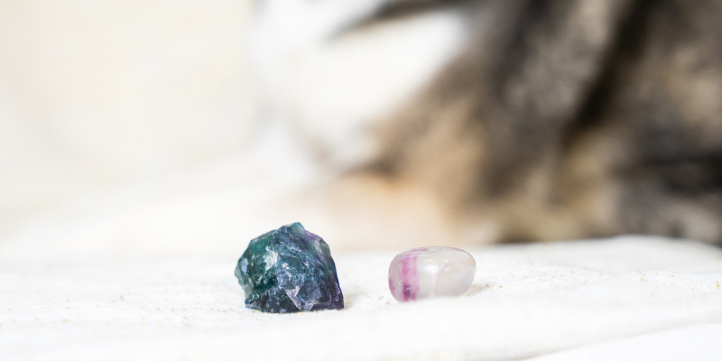 Rainbow fluorite