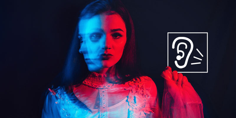 Různ&eacute; typy halucinac&iacute;: sluchov&eacute; halucinace