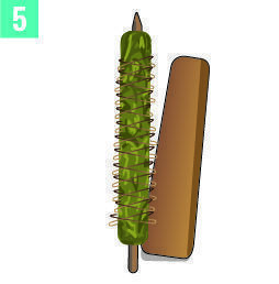 Jak vyrobit thajskou tyčinku &ndash; krok 5