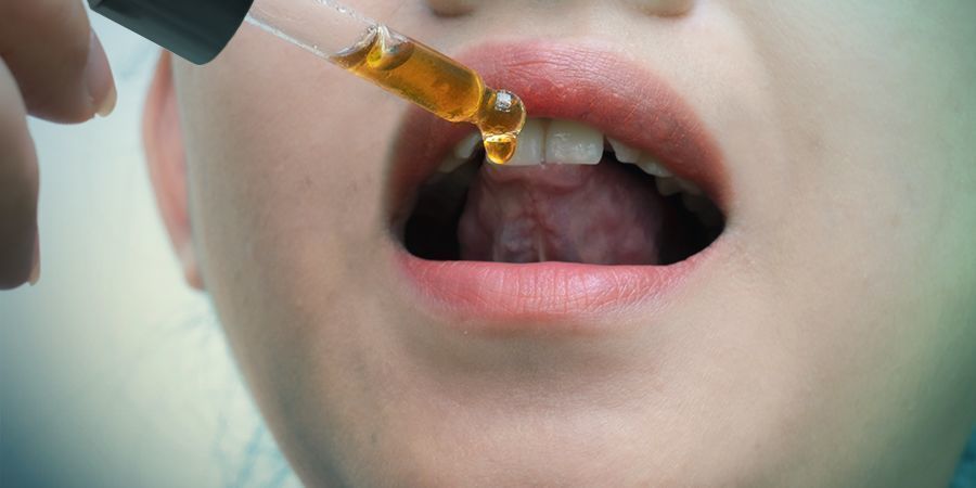 Biologick&aacute; dostupnost: Sublingv&aacute;ln&iacute; pod&aacute;n&iacute; konop&iacute;