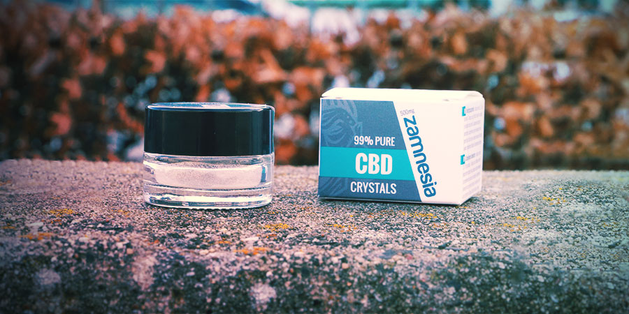 CBD krystaly 99 % čistoty (Zamnesia)