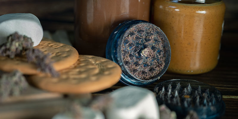 Alternativní ingredience na konopné sušenky firecrackers