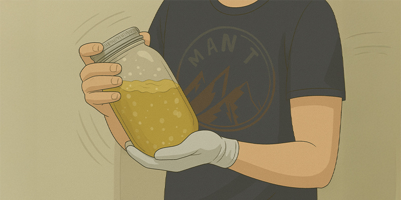 6. Oxygenate your liquid culture