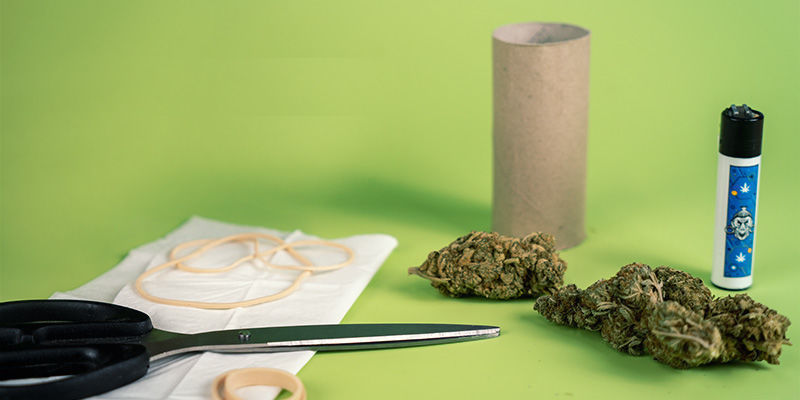 Jak vyrobit sploof z ubrousků do su&scaron;ičky