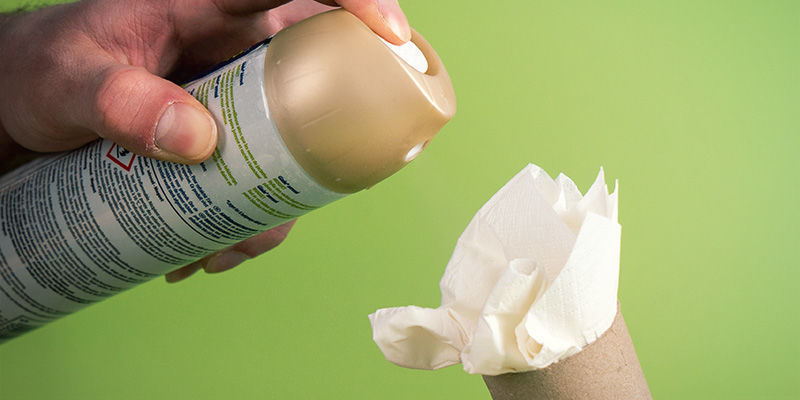 V&yacute;roba sploofu bez su&scaron;ic&iacute;ch ubrousků