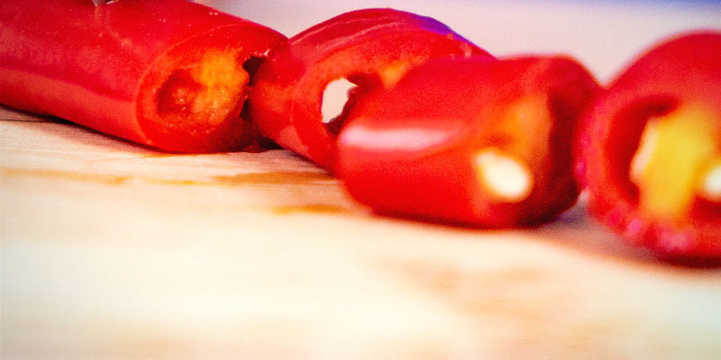 Nakr&aacute;jejte chilli papričky