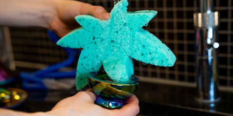 Cleaning The Small Pieces