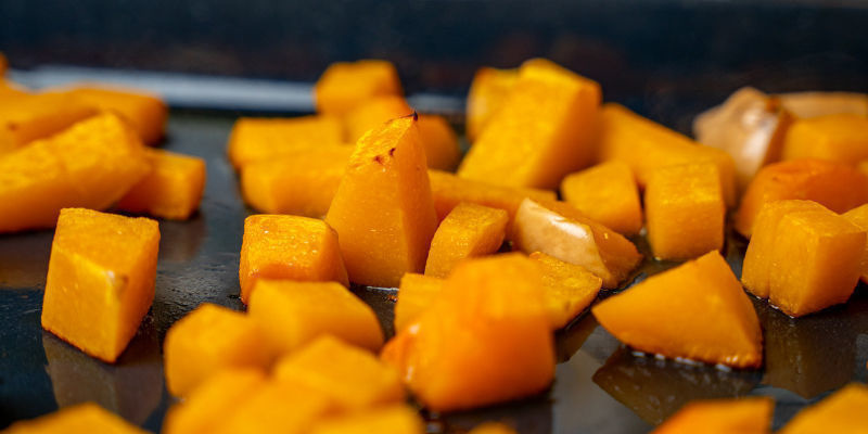 Roast The Butternut Squash At 180&ordm;c In The Oven Until Tender, Then Set Aside