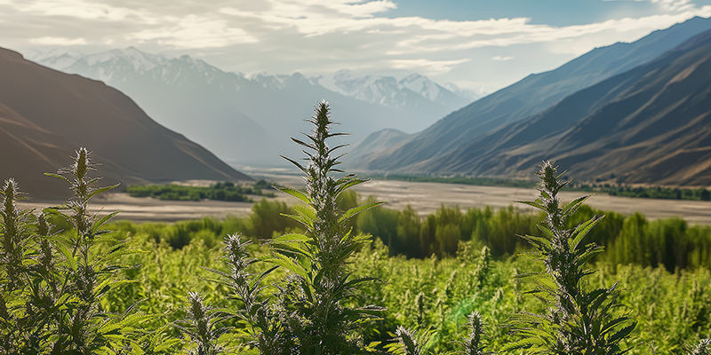 Historie afgh&aacute;nsk&yacute;ch landrace odrůd