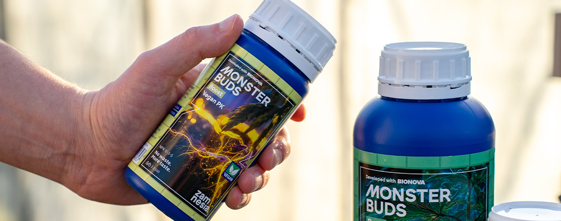 Zamnesia Monster Buds – dávkovací schémata hnojiv Zamnesia Monster Buds – dávkovací schémata hnojiv