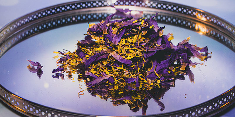 BLUE LOTUS: 110&deg;C / 230&deg;F