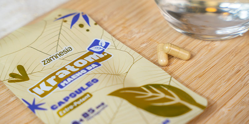 Kapsle s kratomem