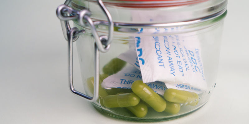 Kde skladovat kapsle s konop&iacute;m