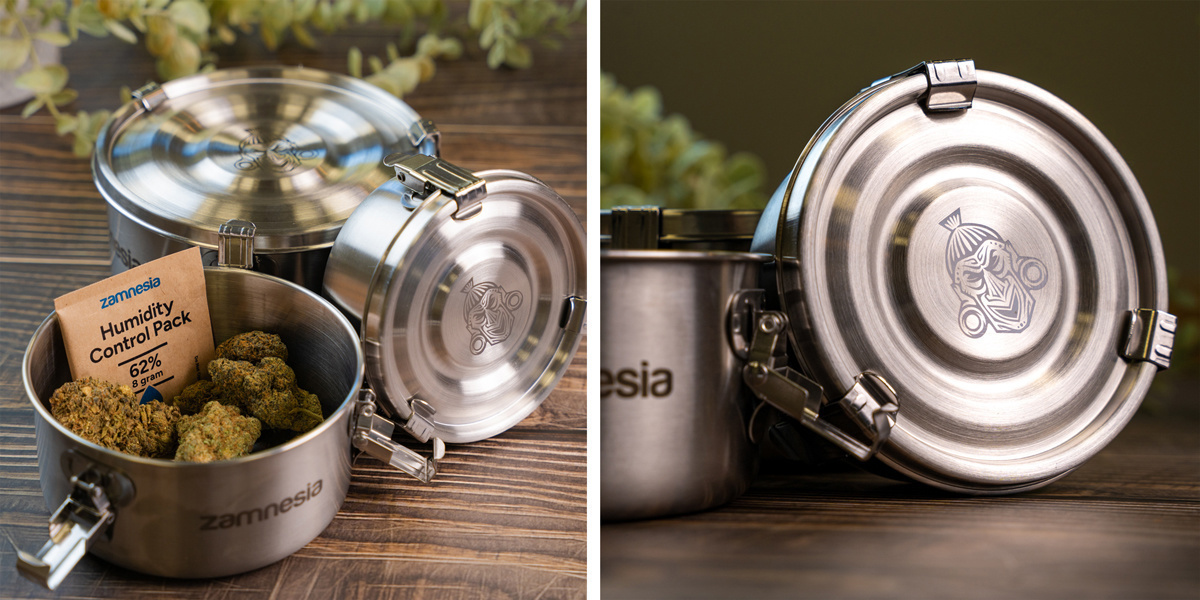 Curing Container - Zamnesia: Lock in Aroma, Potency & Quality