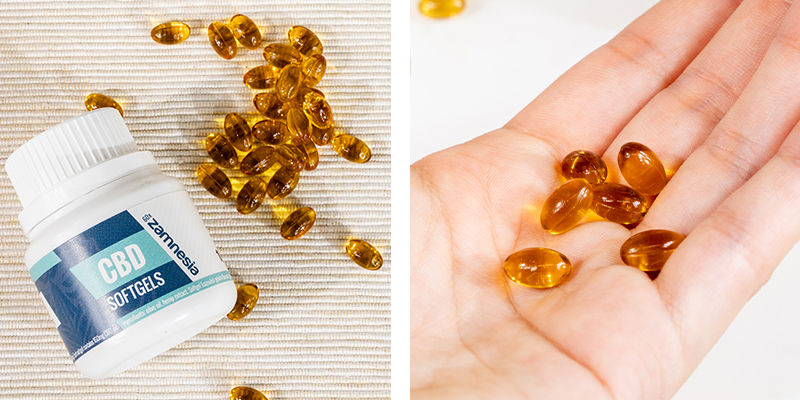 CBD Softgel kapsle 10% (Zamnesia)