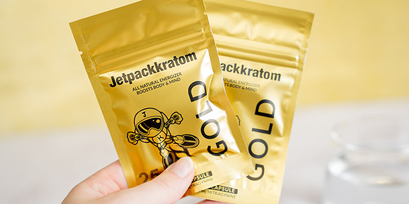 Jetpackkratom Gold Extract - kapsle