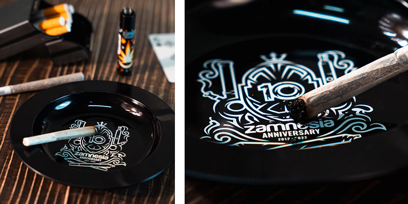 Kovový popelník X (Zamnesia)