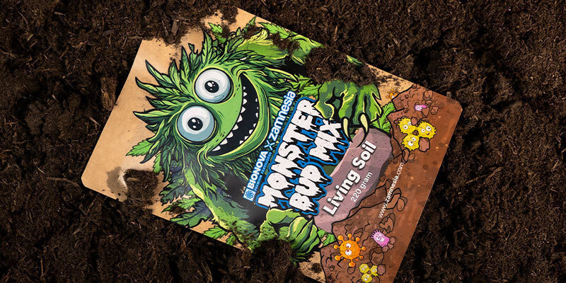 Zamnesia x Bionova - Monster Bud Mix Living Soil: For Healthy Plants and Soil