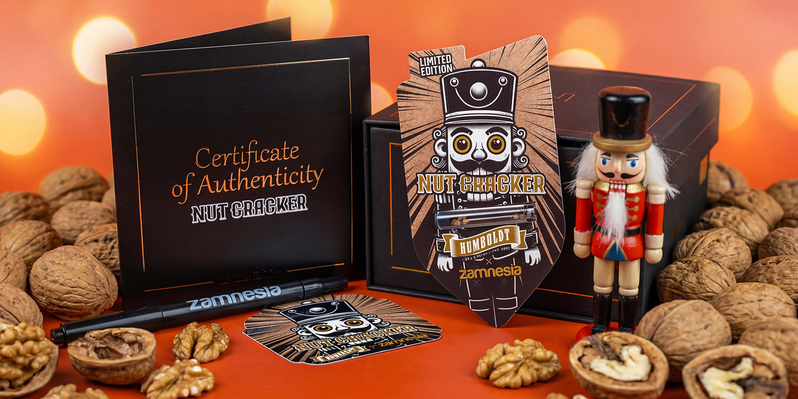 Nut Cracker - Zamnesia x Humboldt Seed Company: Silná, oříšková a vysoce výnosná odrůda