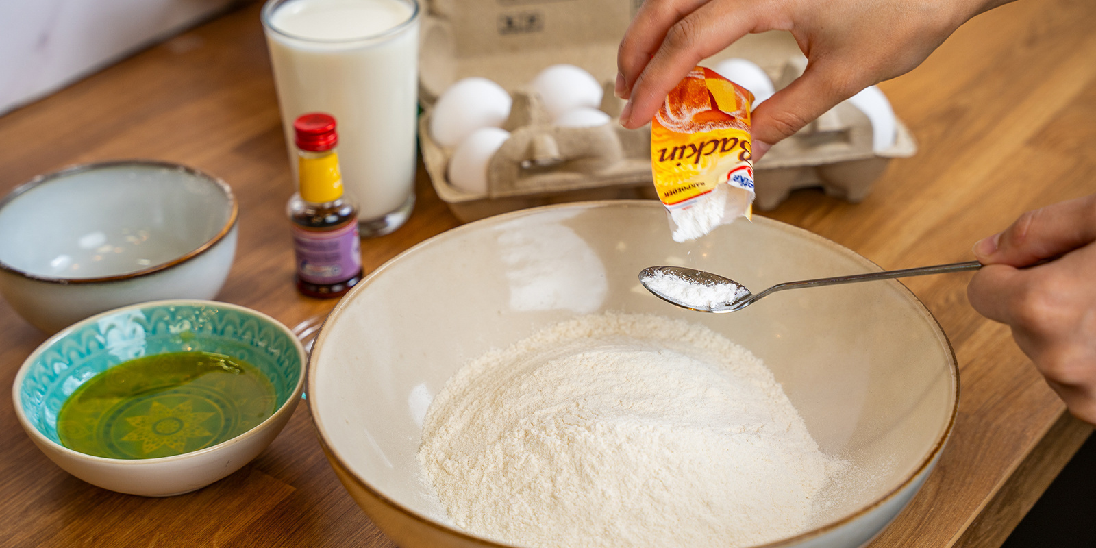 Combine the dry ingredients