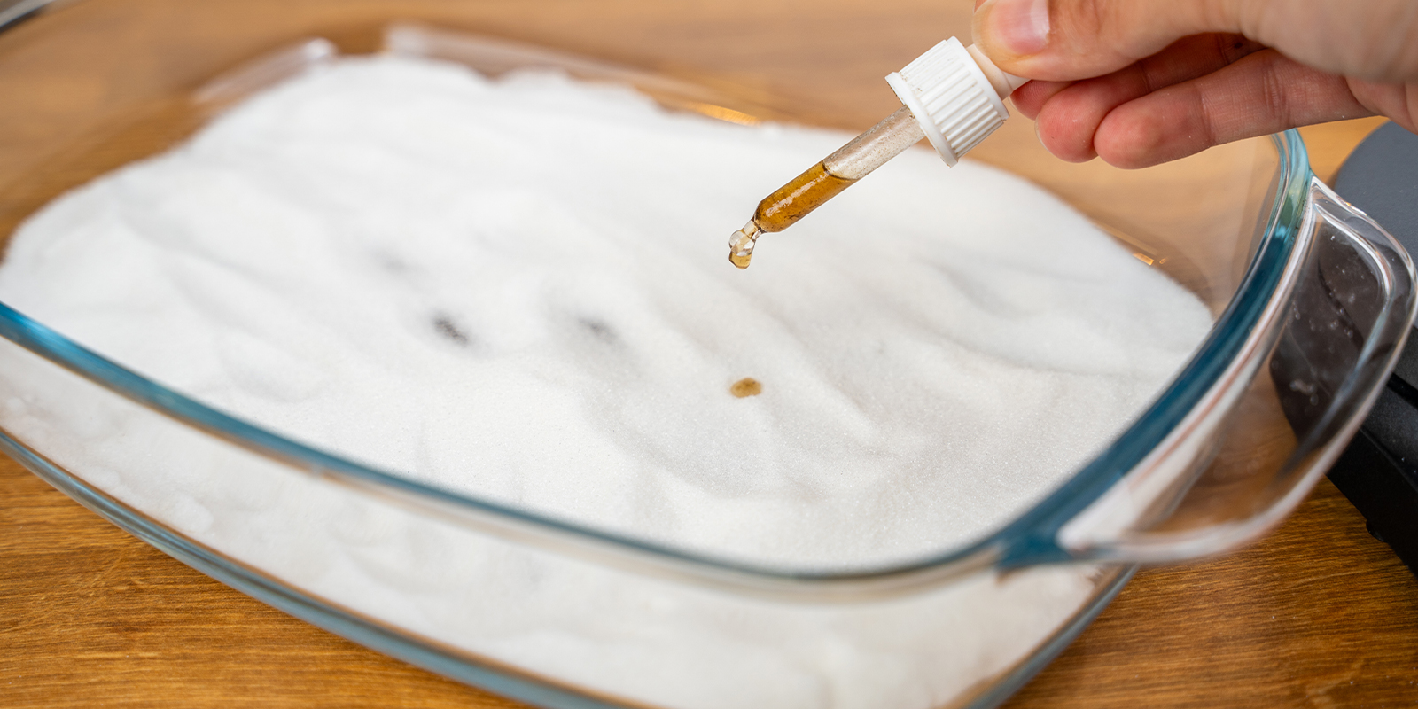 Krok 1: Smíchejte cukr s tinkturou