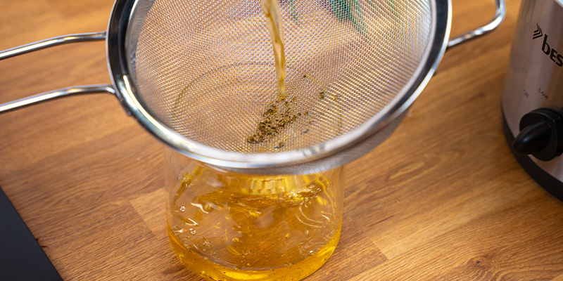 Krok 3: Přecezení a skladování