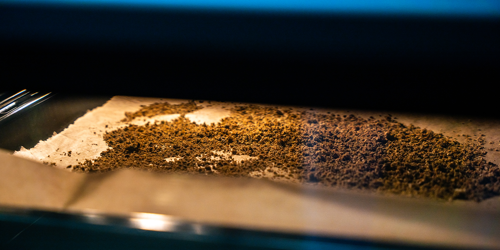 Krok 1: Dekarboxylace konopí