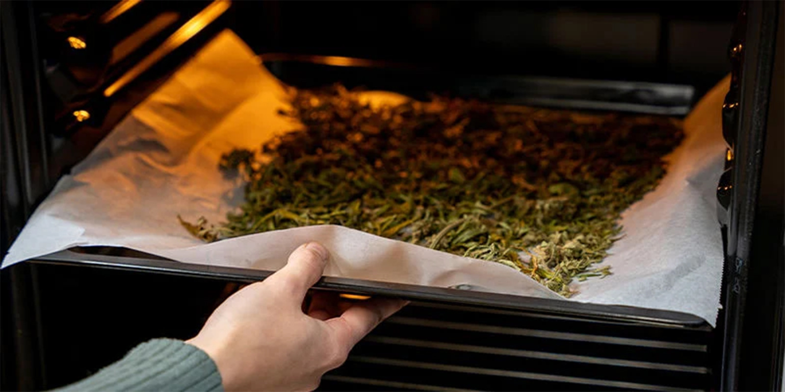 Krok 1: Dekarboxylace konopí