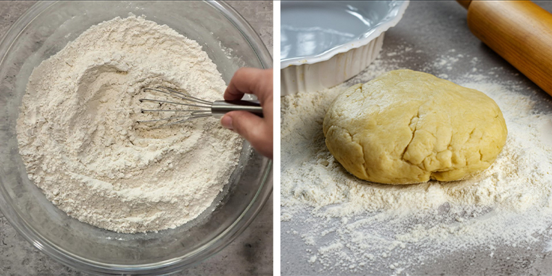 Příprava těsta